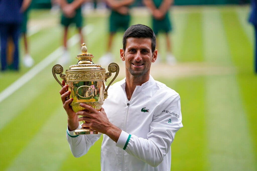 Novak Djokovic es el principal cabeza de serie de Wimbledon 2022