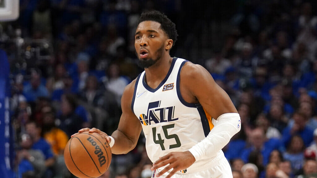 Donovan Mitchell es la principal figura ofensiva del Utah Jazz