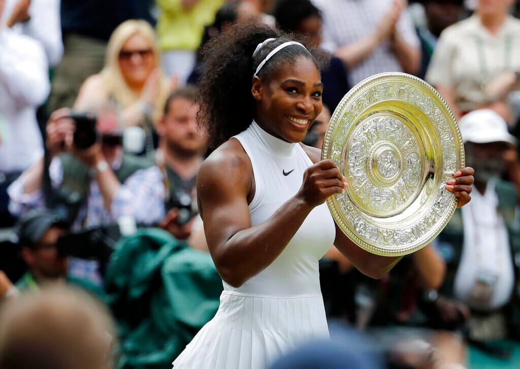 Serena Williams es siete veces campeona de Wimbledon