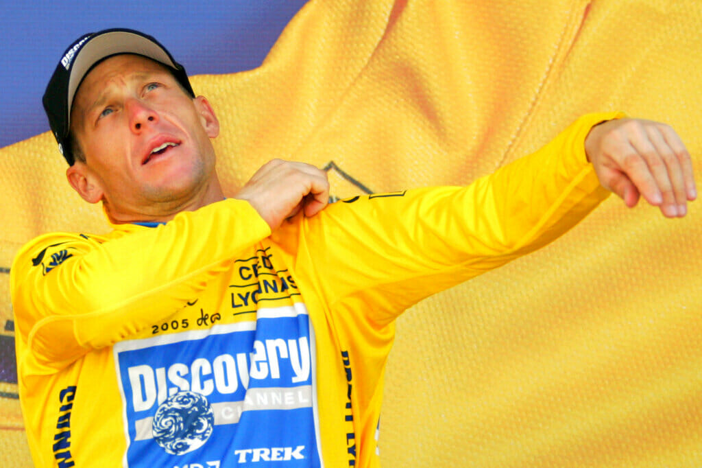 Lance Armstrong admitted to doping during his cycling career