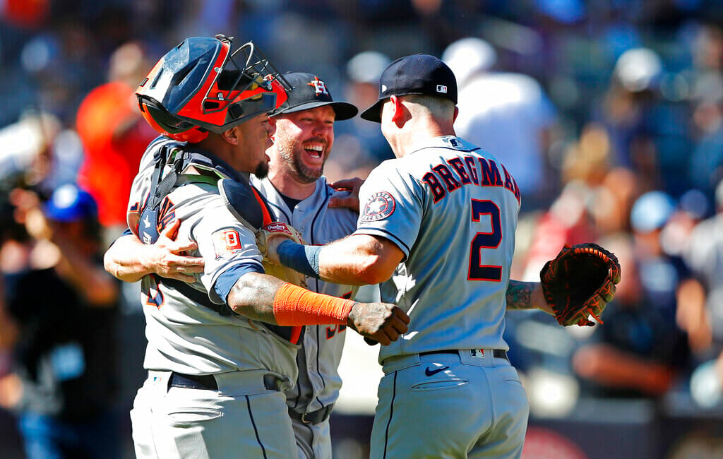 Astros logran no-hitter combinado ante los Yankees de Nueva York