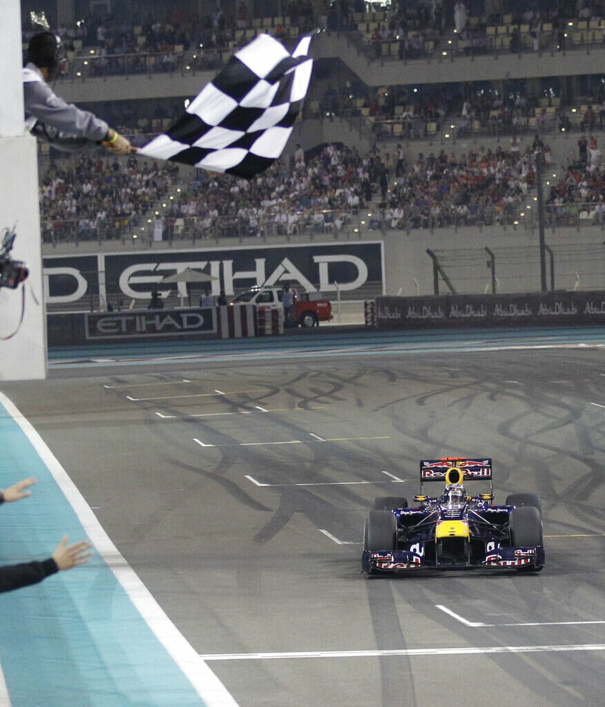 Las 5 mejores victorias de Sebastian Vettel: Abu Dhabi 2010