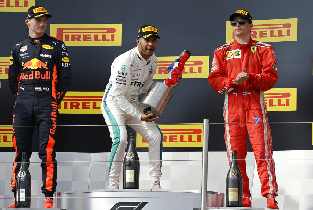 3 campeones del GP de Francia en F1: Hamilton