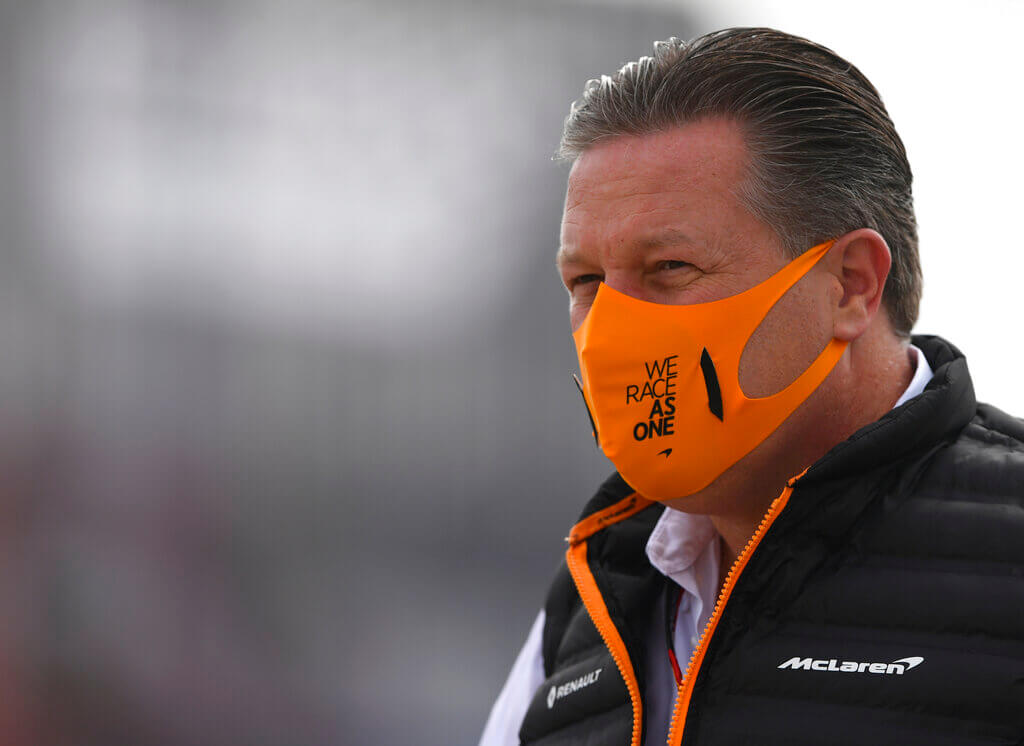 Zak Brown, presidente de McLaren