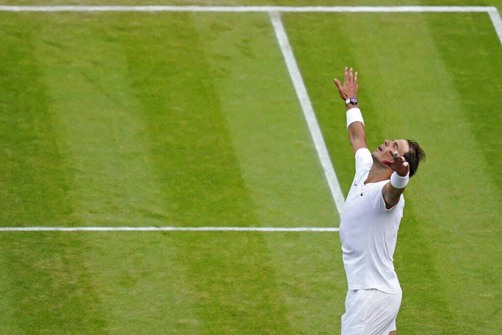 Semifinales singles masculino para Wimbledon 2022: Nadal