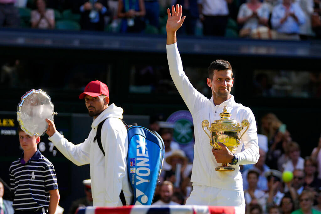 wimbledon 2022 final djokovic kyrgios