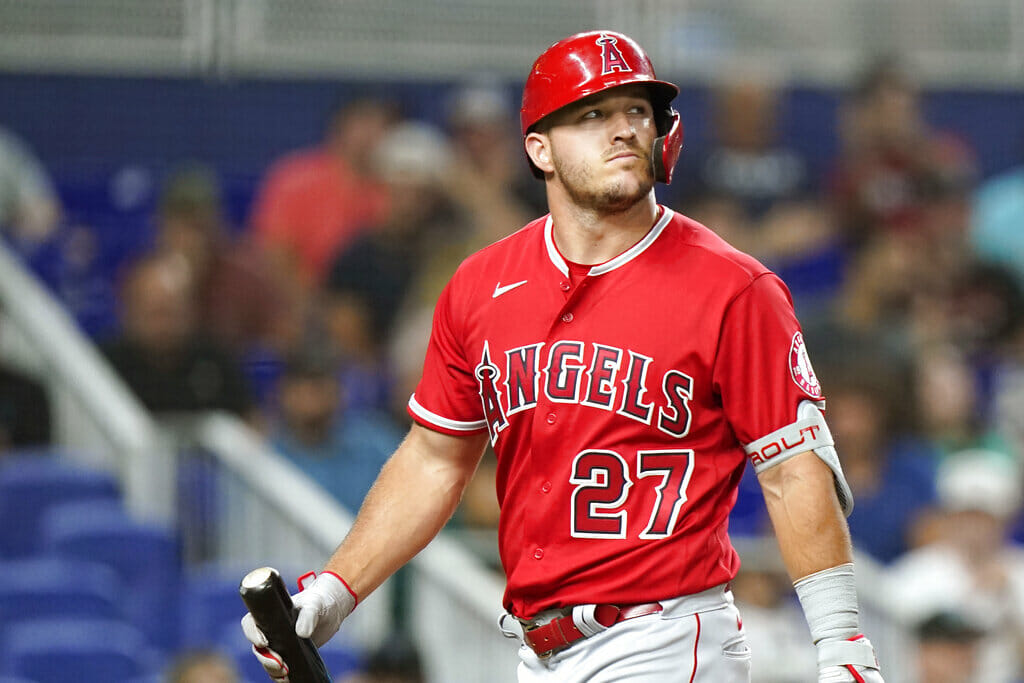 mike trout candidato mvp de la liga americana 2022