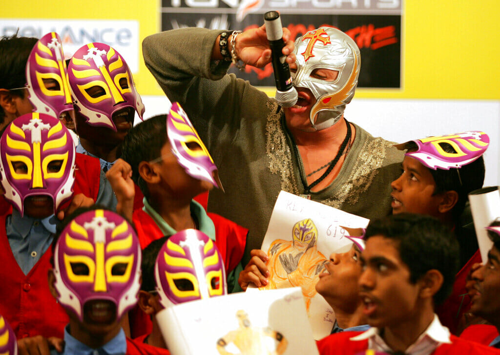 Rey Mysterio, the wrestler with the unwavering smile 