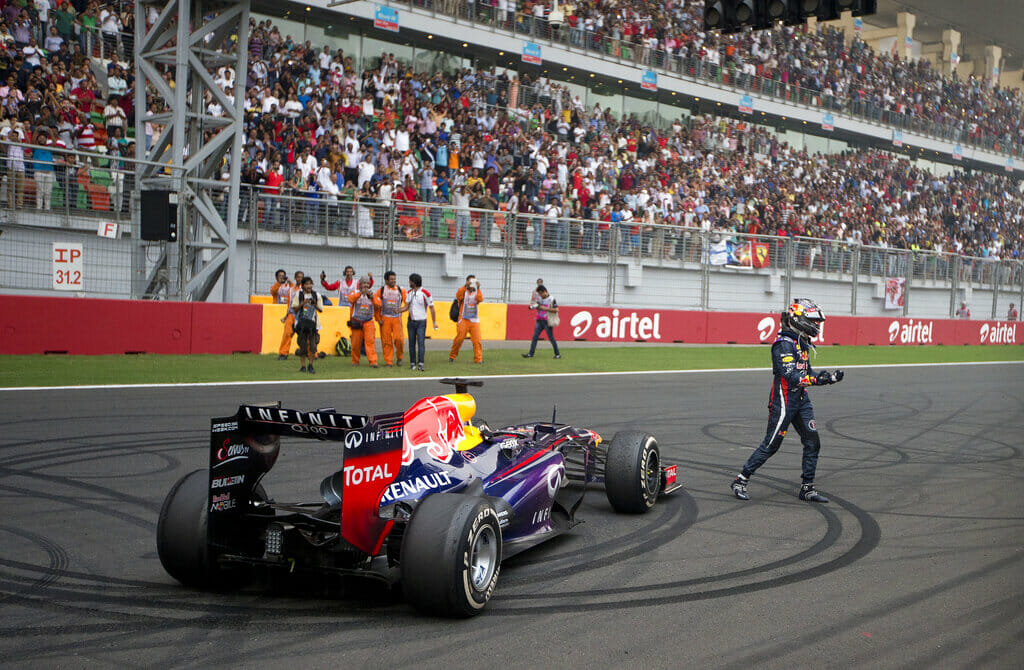 Las 5 mejores victorias de Sebastian Vettel: GP de India 2013