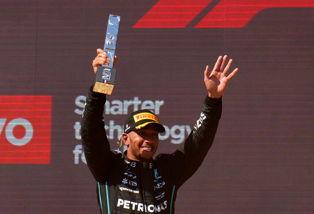 GP de Francia 2022 - mejores momentos - Lewis Hamilton