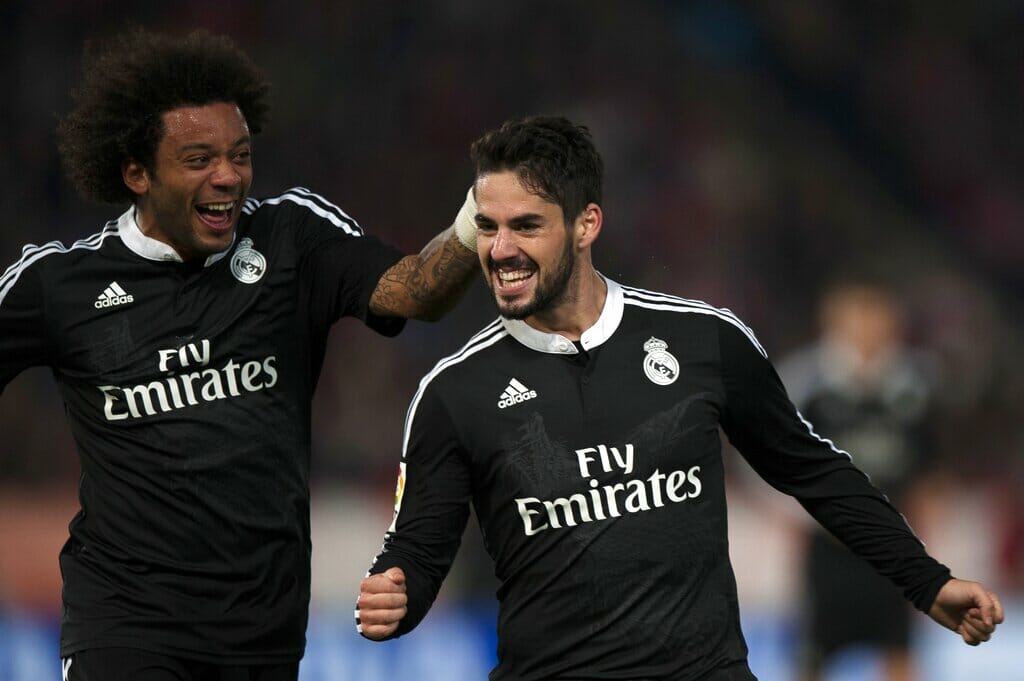 Isco and Marcelo - no team