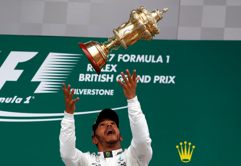 Last 5 Winners of the Formula 1 British Grand Prix