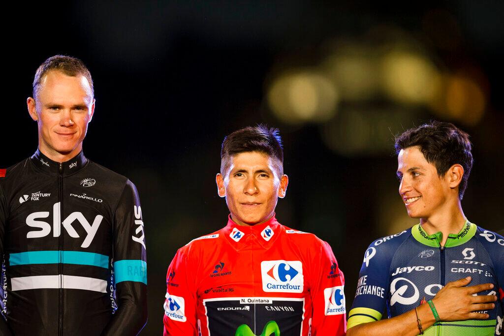 Latinos who have won the Vuelta a España in history