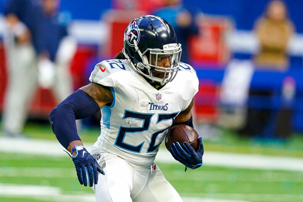 nfl 2022/23 lider de yardas por tierra derrick henry