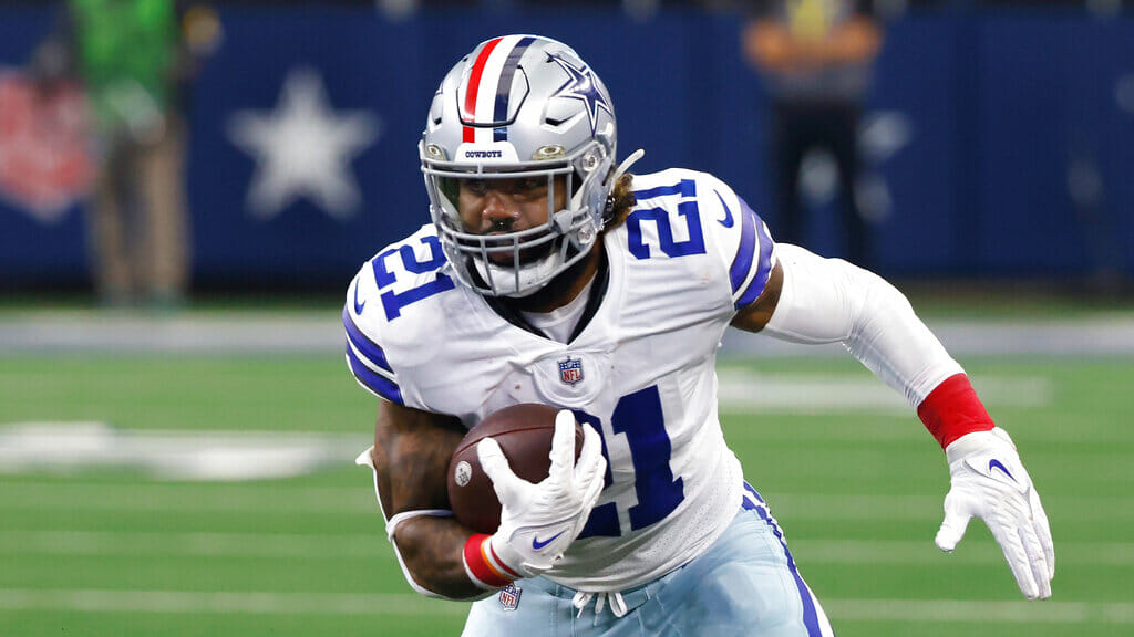 nfl 2022/23 lider de yardas por tierra ezekiel elliott