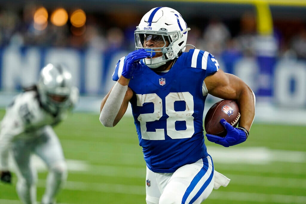 NFL Rushing Leader Odds and Predictions 2022-23 - Jonathan Taylor