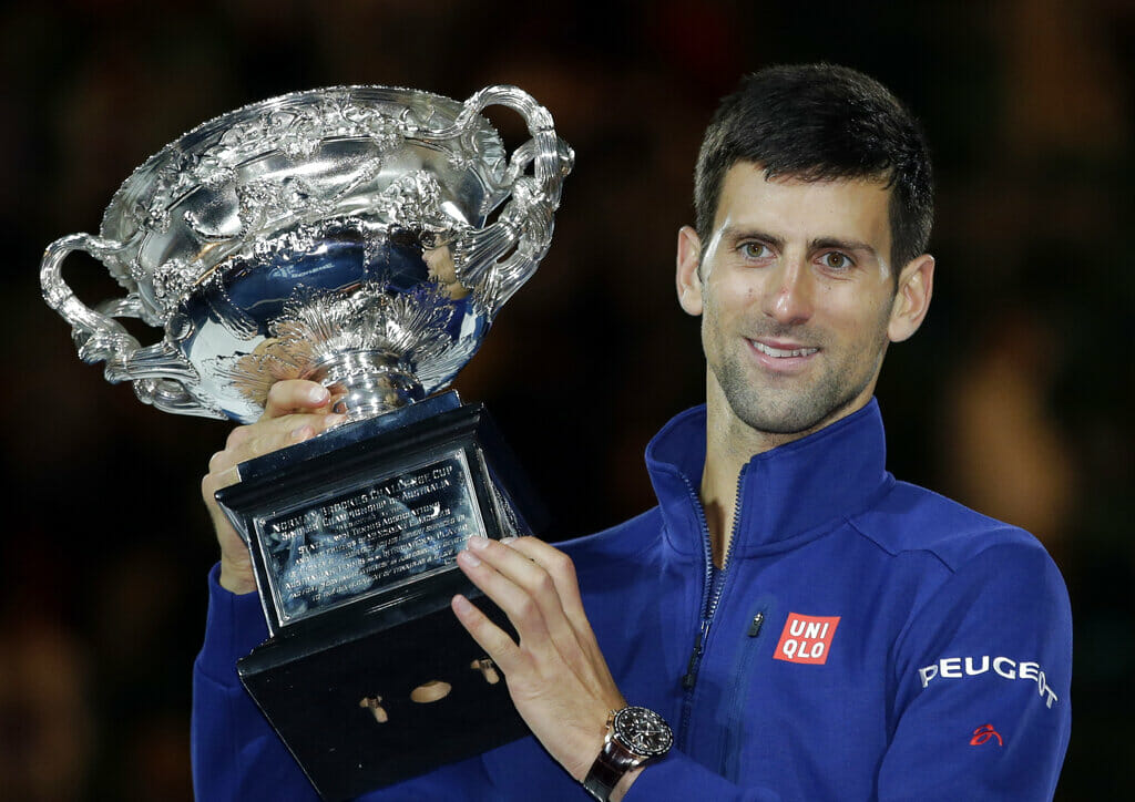 Tennis players with the most Grand Slam titles