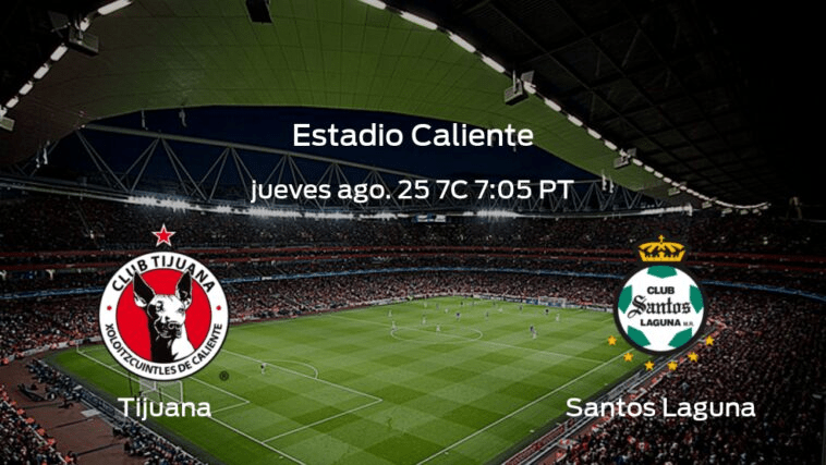 Club Tijuana Xoloitzcuintles de Caliente vs Club Santos Laguna Predicción Apuestas