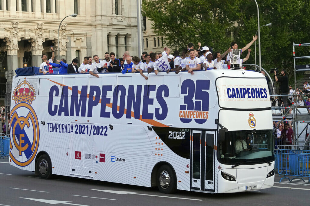 Spanish League's most winning teams in history