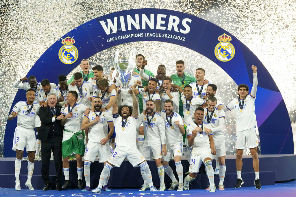 Ganadores de la historia de la Supercopa de la UEFA - Real Madrid