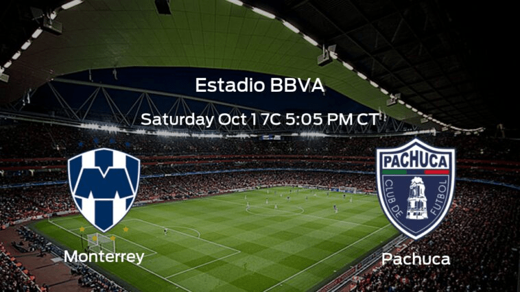 CF MONTERREY VS CF PACHUCA LINEUPS visual data 3