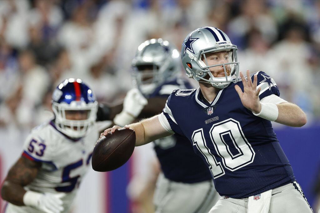 Dallas Cowboys Week 4 NFL Betting Odds 2022 Future Odds