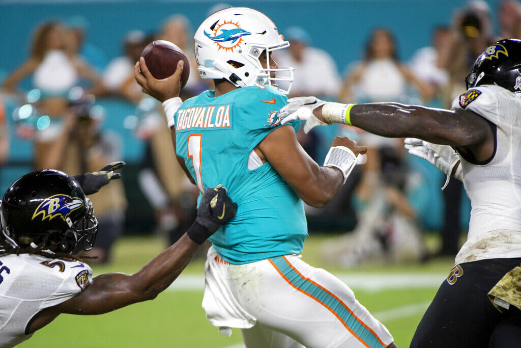 Miami Dolphins vs Baltimore Ravens