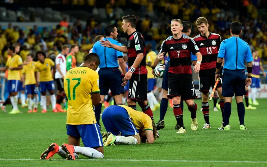 Las peores derrotas en la Copa Mundial de la FIFA