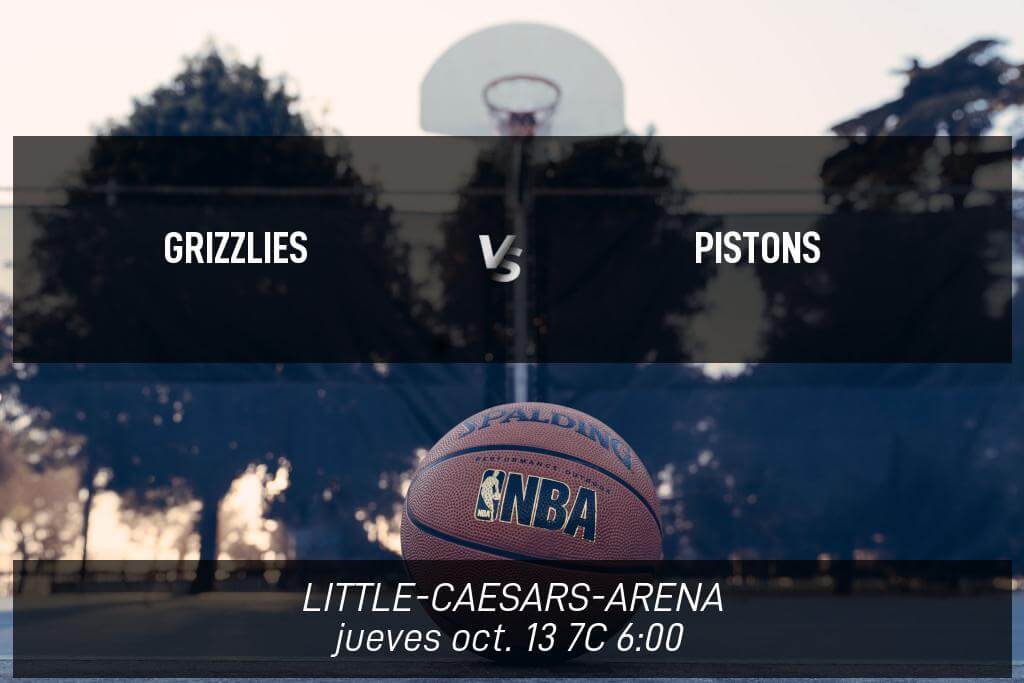 Memphis Grizzlies Vs. Detroit Pistons Mejores Apuestas Y Cuotas| 13 ...