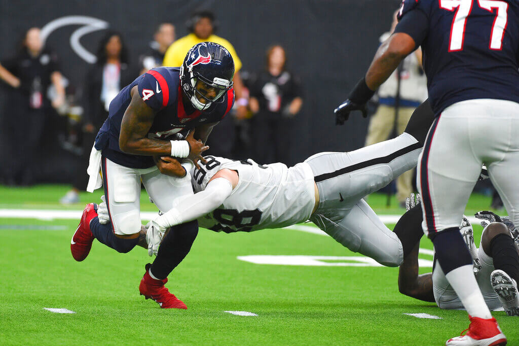 Texans vs Raiders pronóstico predicción predicciones cuotas apuestas Semana 7 NFL 23 de Octubre 2022