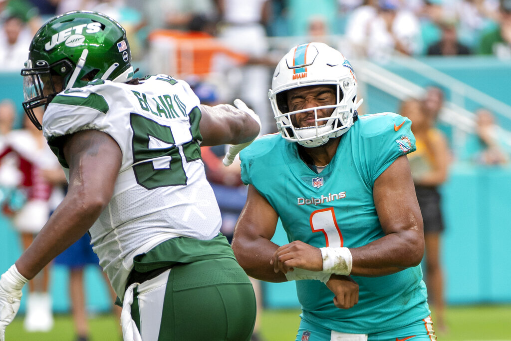 Dolphins vs Jets pronóstico predicciones cuotas apuestas NFL Semana 5 09 de Octubre 2022