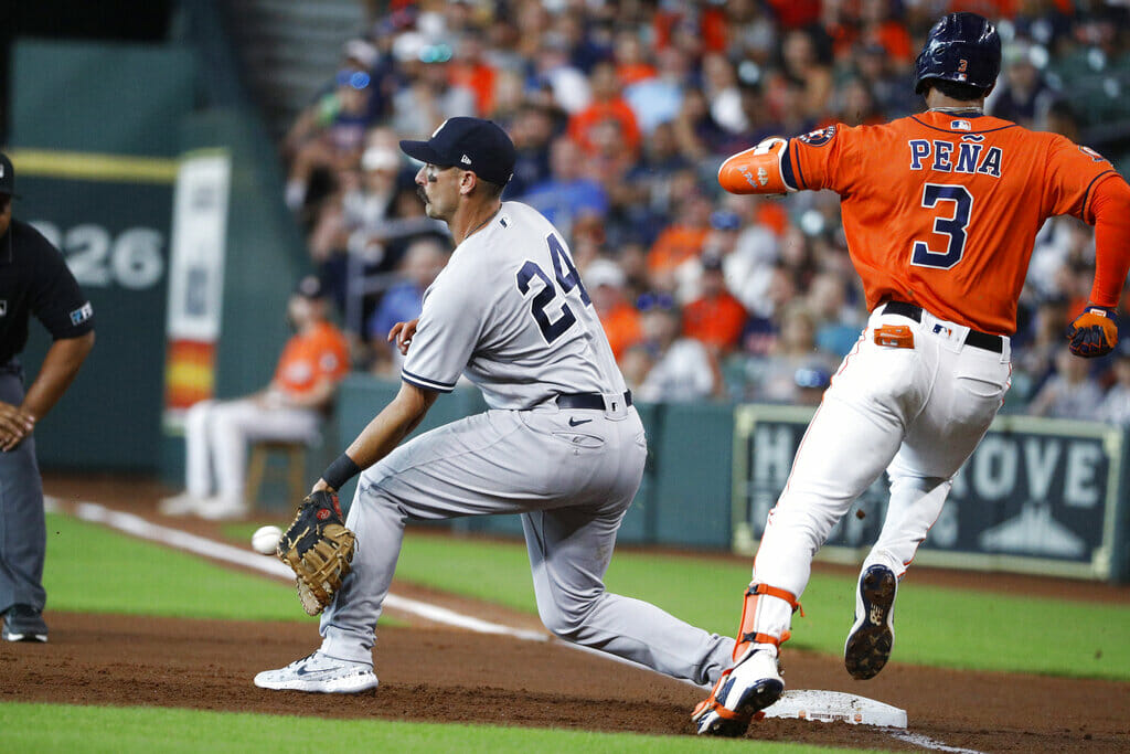 Yankees vs Astros pronóstico predicción predicciones cuotas apuestas Serie de Campeonato Juego 1 Postemporada MLB 19 de Octubre 2022