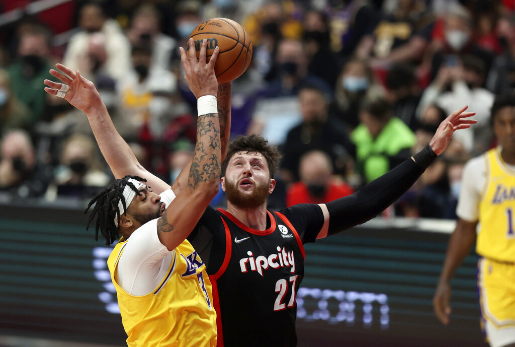 Portland Trail Blazers vs Los Angeles Lakers