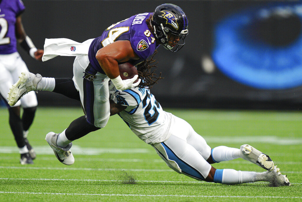 Panthers vs Ravens pronóstico predicción cuotas previa apuestas Semana 11 NFL 20 de noviembre 2022