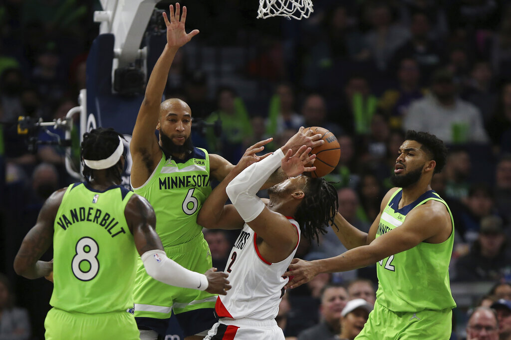 predicciones pronostico cuotas previa apuestas nba timberwolves vs trail blazers 10 de diciembre de 2022