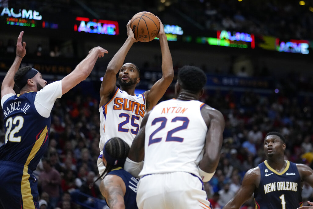 Pelicans vs Suns pronóstico predicción cuotas previa apuestas NBA 17 de diciembre 2022