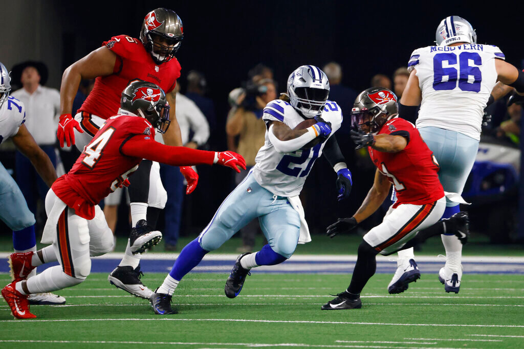 Cowboys vs Buccaneers pronóstico predicción cuotas previa apuestas NFL playoffs Wild Card NFC 16 de enero 2023