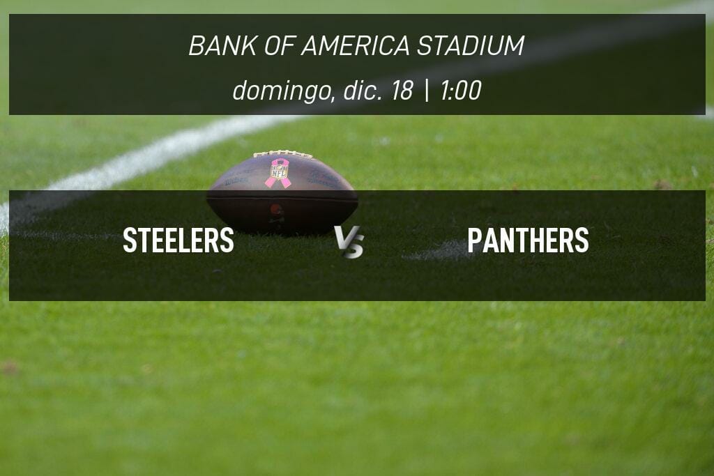 Pittsburgh Steelers Vs Carolina Panthers Mejores Apuestas Y ...