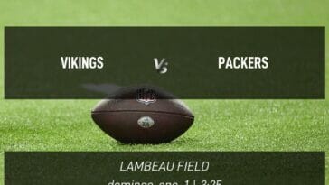 Vikings vs Packers Mejores apuestas y probabilidades