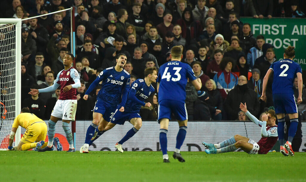 Aston Villa vs Leeds pronóstico predicción cuotas previa apuestas jornada 20 Premier League 13 de enero 2023