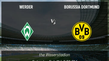 Werder Bremen vs Borussia Dortmund Prediction Odds