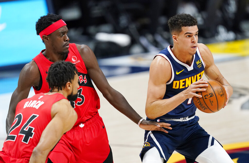 Raptors vs Nuggets predicciones pronóstico cuotas previa apuestas NBA el 6 de marzo de 2023