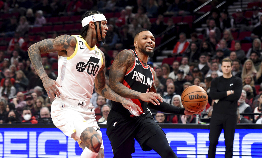 Trail Blazers vs Jazz predicciones pronóstico cuotas previa apuestas NBA el 22 de marzo de 2023