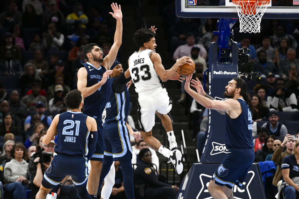 Grizzlies vs Spurs predicciones pronóstico cuotas previas apuestas NBA 17 de marzo de 2023