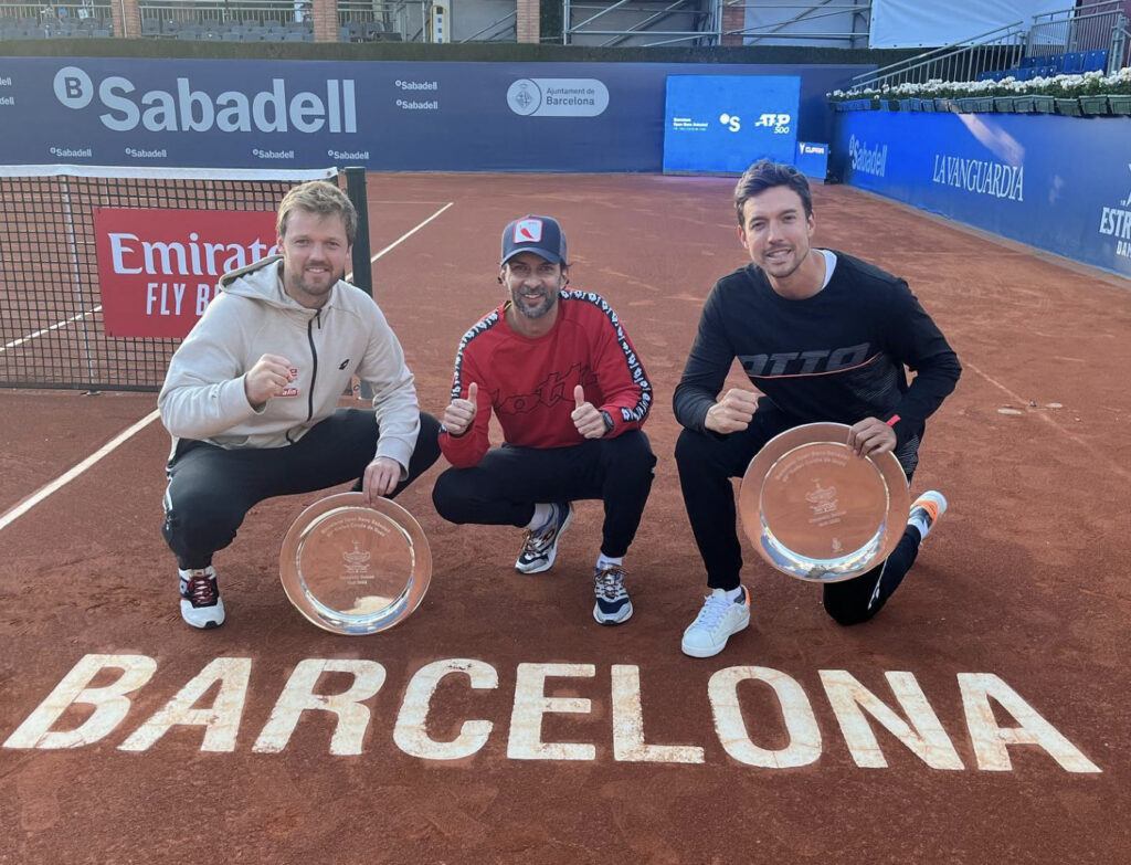 Distribución de premio en metálico del Abierto de Barcelona 2023