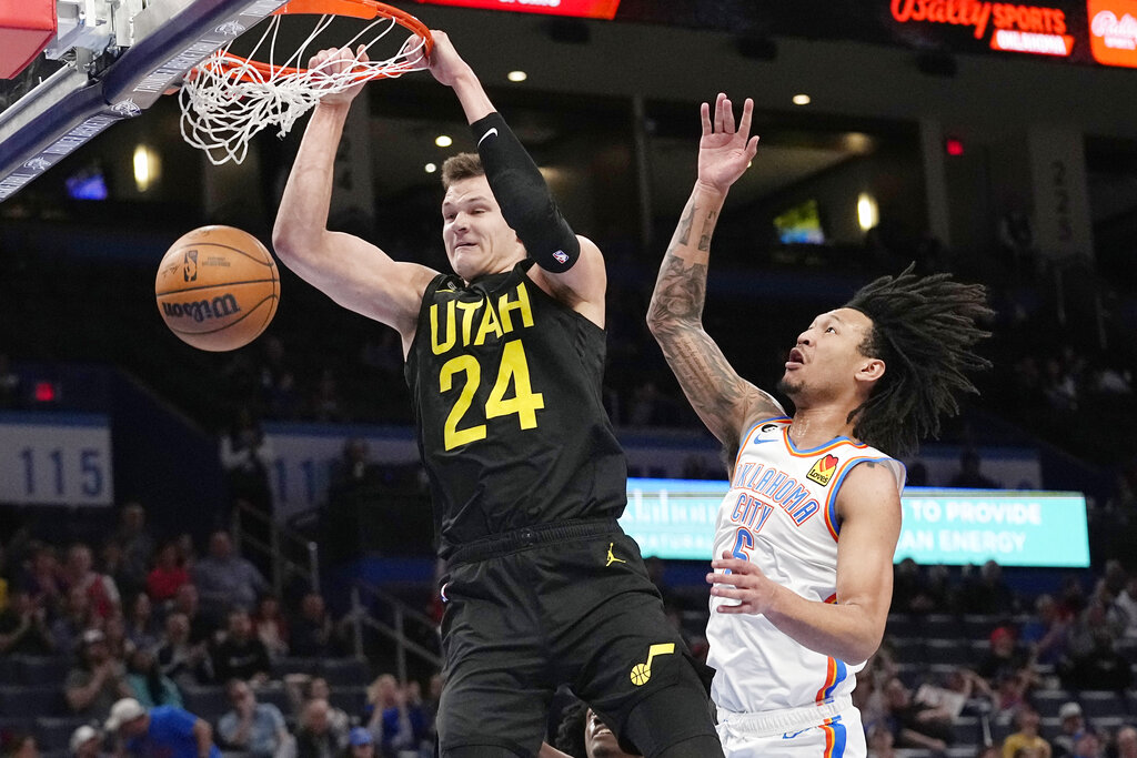 Thunder vs Jazz predicciones pronóstico cuotas previas apuestas NBA 5 de abril de 2023