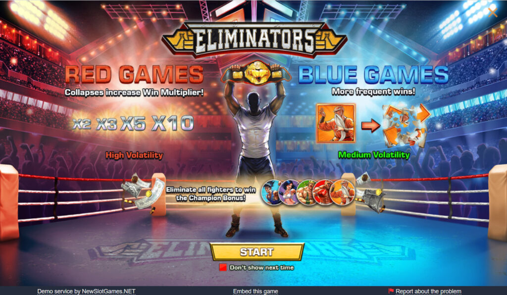 Funciones especiales de Eliminators slot
