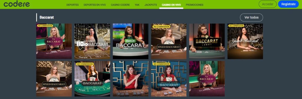 Los mejores Juegos de Mesa en Codere Casino Online | Top 3 Mejor juego de mesa en Codere MX 2023