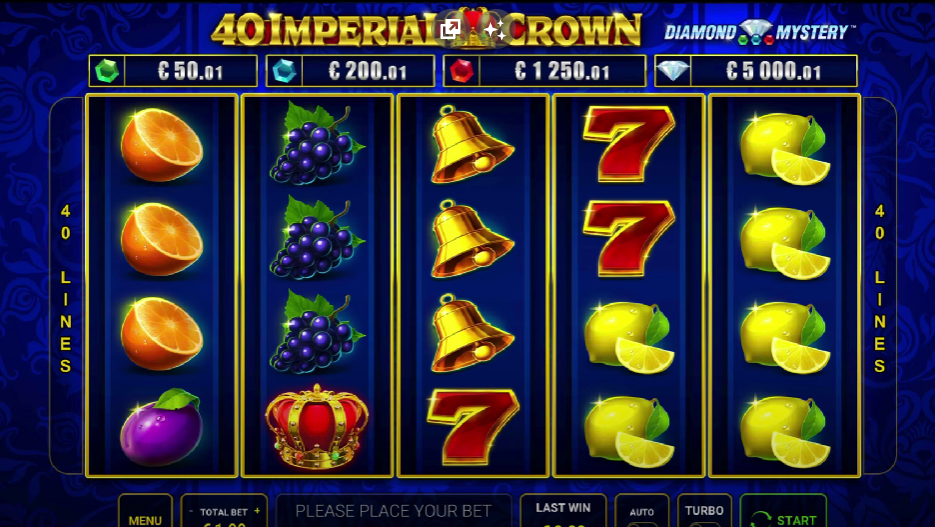 40 imperial crown casino slot reseña 