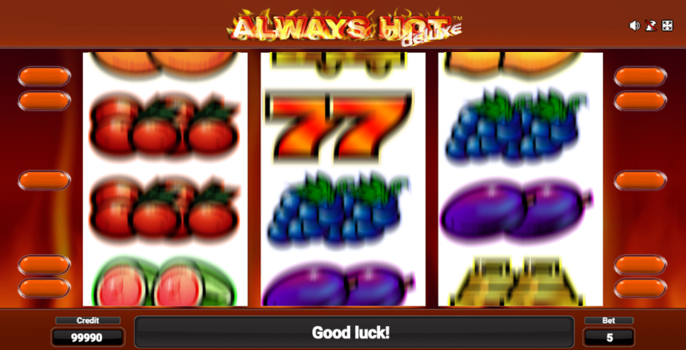 always hot deluxe reseña slot 2023 giros gratis